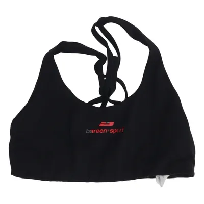 Brassière (Noir) de Bareen Sport Élasthane, Polyamide