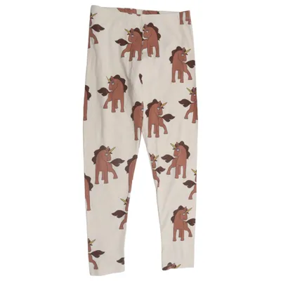 Leggings (Beige, Brown) from Mini Rodini Cotton, Elastane