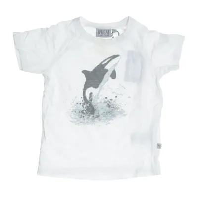 T-shirt (Vit) från Wheat Ekologisk bomull