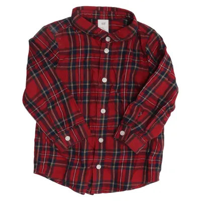 Skjorta (Röd, Blå, Flerfärgad) från H&M Bomull