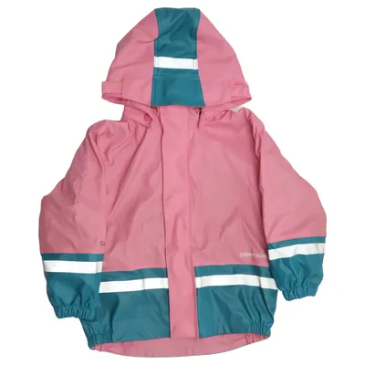 Regnjacka (Rosa, Blå, Grå) från Didriksons Polyester, Polyuretan