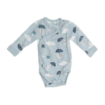 Body (Blå, Flerfärgad) från Lindex Baby Bomull, Elastan
