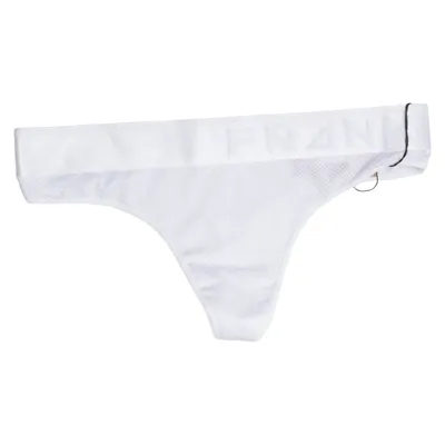 Thongs (White) from Frank Dandy Elastane, Polyester