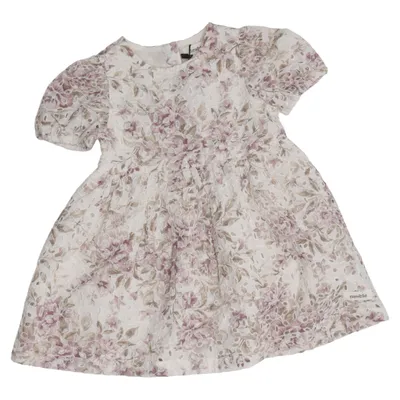 Klänning (Beige, Flerfärgad) från Newbie by KappAhl Bomull