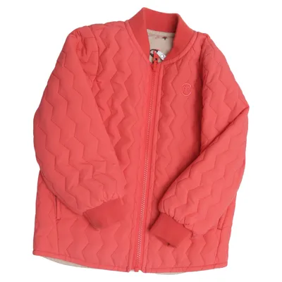 Jacket (Red) from Mikk-line Polyamide, Polyester