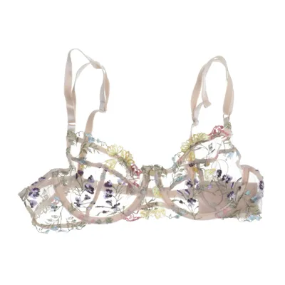 Bra (Beige, Multicolored) from Gooseberry Intimates