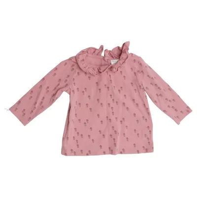 Top (Pink) from Next Baby Cotton, Elastane