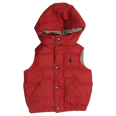 Dunväst (Röd) från Polo Ralph Lauren Dun, Fjädrar, Polyester
