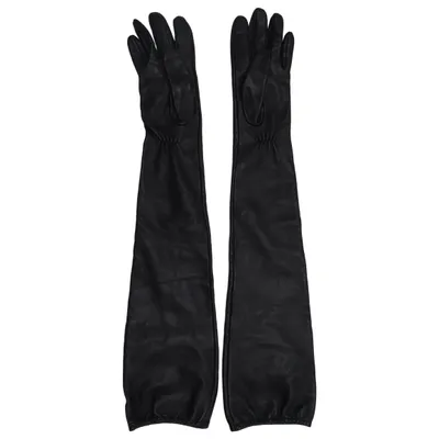 Leren handschoenen (Zwart) van COS Leer