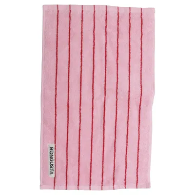Handdoek (Roze, Rood) van Bongusta Organisch katoen