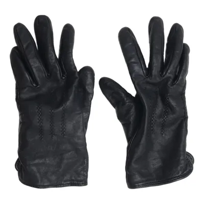 Lederhandschuhe (Schwarz)