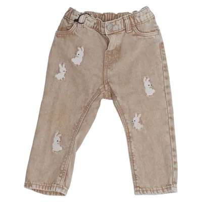 Jeans (Beige) från H&M Bomull