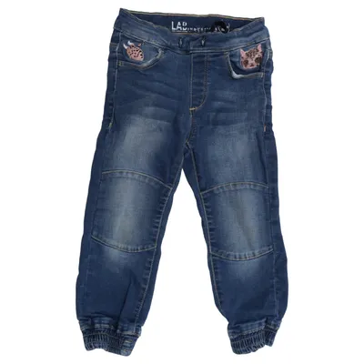Jeans (Blå) fra Lab Industries Bomuld, Elastan, Polyester