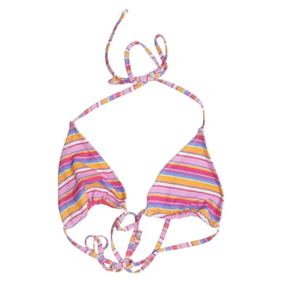 Bikinioberteil (Pink, Blau, Gelb) von Bright Elasthan, Polyamid