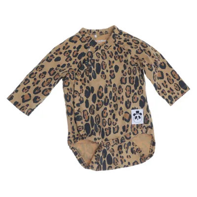 Body (Brun, Svart) från Mini Rodini Elastan, Ekologisk bomull