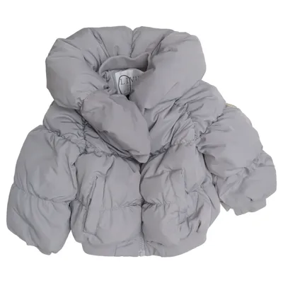 Veste d'hiver (Gris) de Livly Coton, Duvet, Élasthane, Plume, Polyester