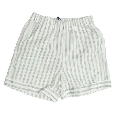 Shorts (Grün, Weiß) von Livly Baumwolle, Polyester