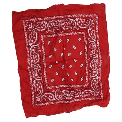 Scarf (Röd, Vit) från Lager 157 Bomull