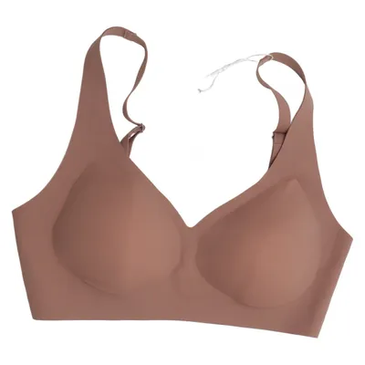 Bralette (Brown) from Nube Elastane, Polyamide