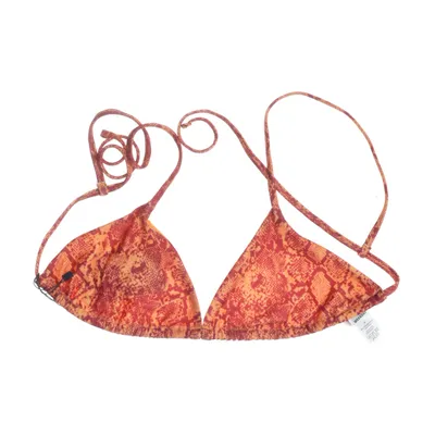 Bikini top (Orange, Red) from Weekday Elastane, Polyester