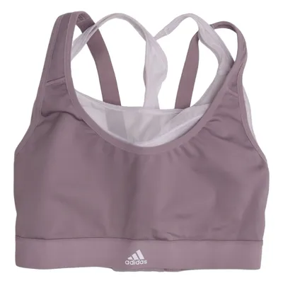 Sports bra (Purple) from Adidas