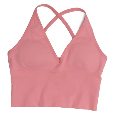 Sports bra (Pink) from Aim'n Elastane, Polyamide