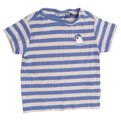T-shirt (Blå, Vit) från Minories