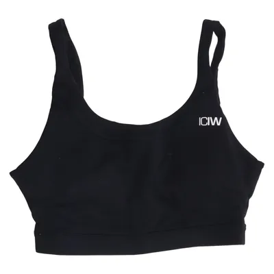 Sports bra (Black) from ICIW Elastane, Polyamide