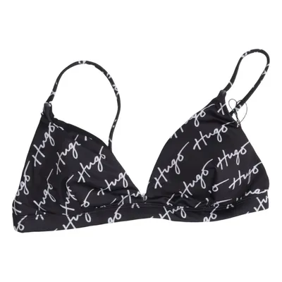 Haut de bikini (Noir, Blanc) de Hugo Boss Élasthane, Polyamide, Polyester