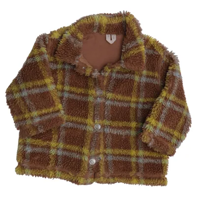 Jacka (Brun, Flerfärgad) från Arket Bomull, Polyester