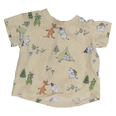 T-shirt (Beige, Multicolored) from Moomin by Lindex Cotton