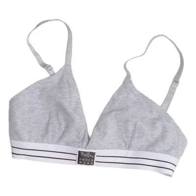 Bralette (Grå) från Björn Borg Underwear Elastan, Ekologisk bomull