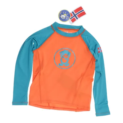 Badtröja (Kvalvika Shirt) från Trollkids Elastan, Polyester
