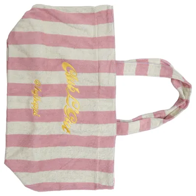 Strandtasche (Pink, Beige, Mehrfarbig) von Mille Notti Baumwolle