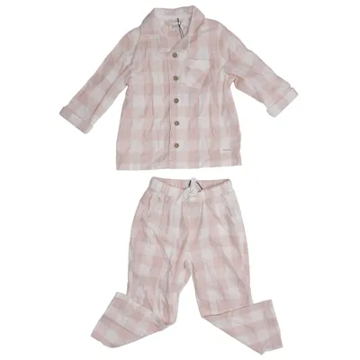 Pyjamas (Beige, Vit) från Newbie by KappAhl Bomull