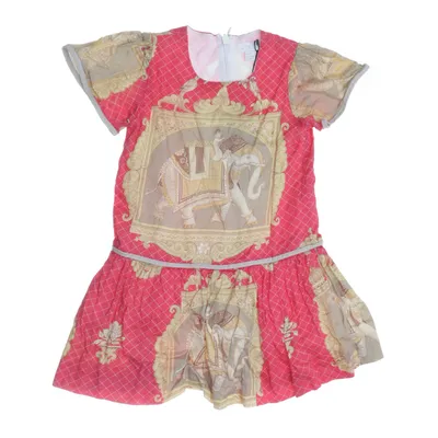 Klänning (Rosa, Flerfärgad) från Livly Bomull