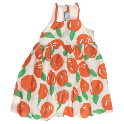 Kjole (Hvid, Orange) fra Stella McCartney Kids Bomuld