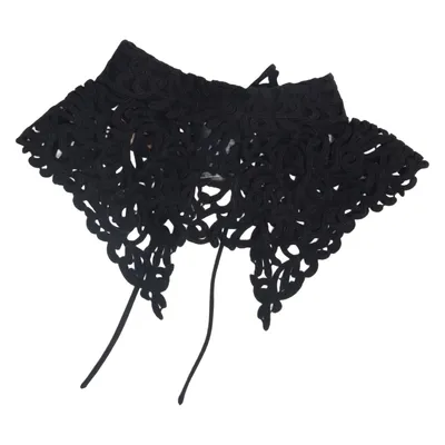 Skjortekrave (Sort) fra H&M Studio Polyester
