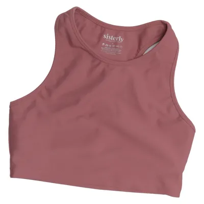 Sport-BH (Rosa) från Sisterly Elastan, Återvunnen polyester