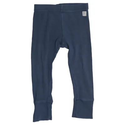 Leggings (Blå) fra Lindex Baby Bomuld, Elastan