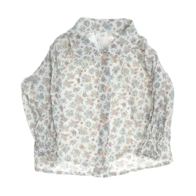 Skjorta (Vit, Flerfärgad) från H&M Bomull