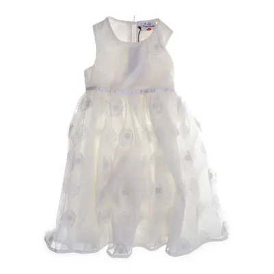 Brudnäbbsklänning (Vit) från Topolino Bomull, Elastan, Polyester