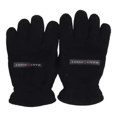 Gloves (Black) from GANT Sport Polyester