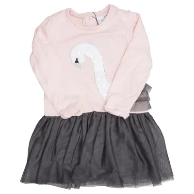 Robe (Rose, Gris, Blanc) de Happy Girls by Eisend Coton, Polyester