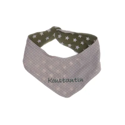 Bavoir (Beige, Vert) de Monkind