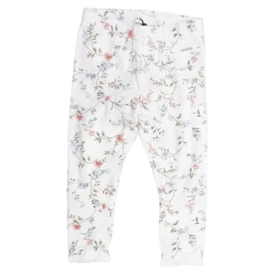 Leggings (Wit, Meerkleurig) van Newbie by KappAhl Katoen, Elastaan