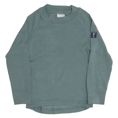 Langarmshirt (Grün) von Polarn O. Pyret Wolle