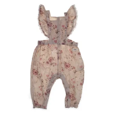 Hängselbyxor (Beige, Rosa) från Newbie by KappAhl Bomull