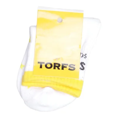 Sokken (Wit, Geel) van Torfs Katoen, Elastaan, Polyester