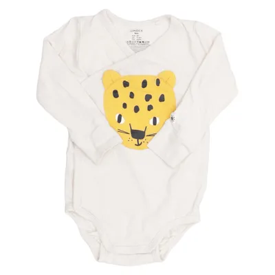 Romper (Beige, Geel, Zwart) van Lindex Baby Katoen, Elastaan